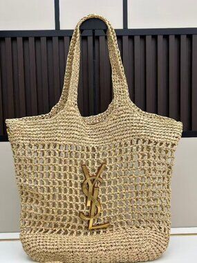 Saint Laurent's new straw bag